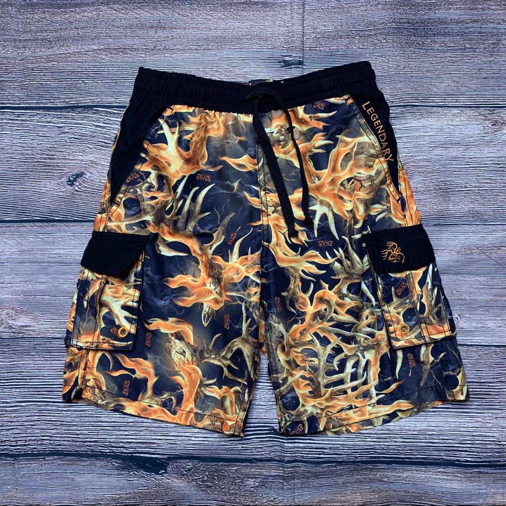 Boys swim trunks legendary whitetail youth Medium